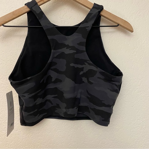 Athleta Camouflage Conscious Crop Top Size M - Picture 3 of 8